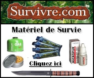 SURVIVRE – Matériel de survie, Vie en autarcie. Boutique spécialisée. Matériel de survie et vie en autarcie: tout pour survivre ! Spécialiste de la survie, grand choix de kits de survie, allumes feu, couteaux, lampes, matériel medical, Boutique en ligne de Survie