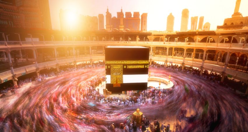 Mecque: à l'intérieur de la Kaaba