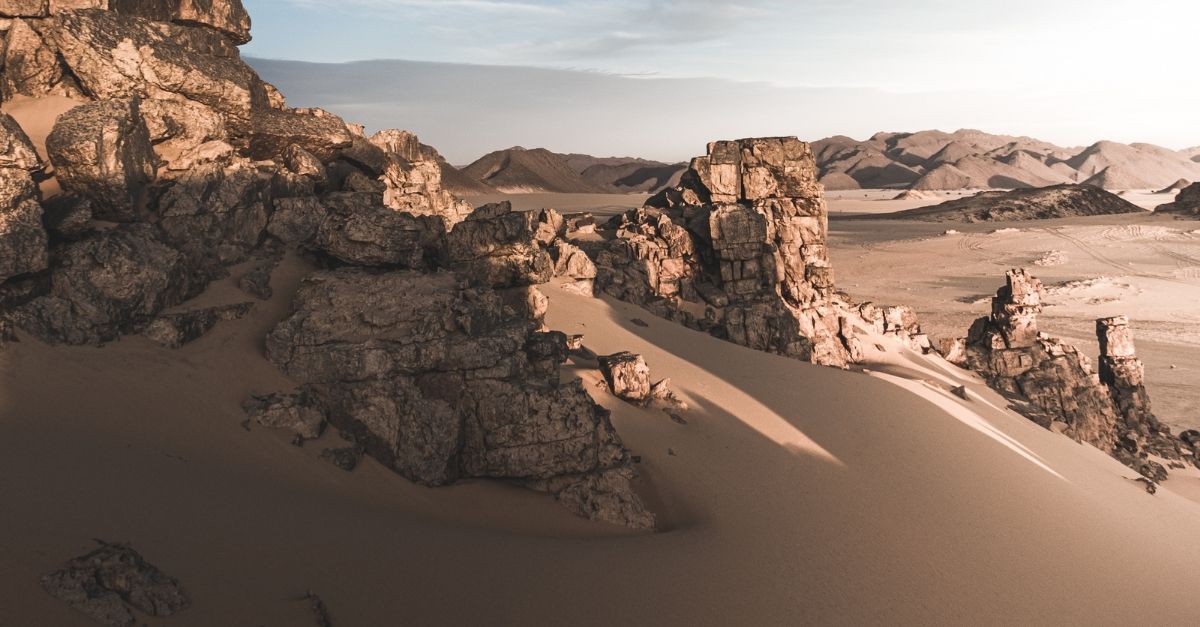 Trek chamelier à Djanet ( Algerie )