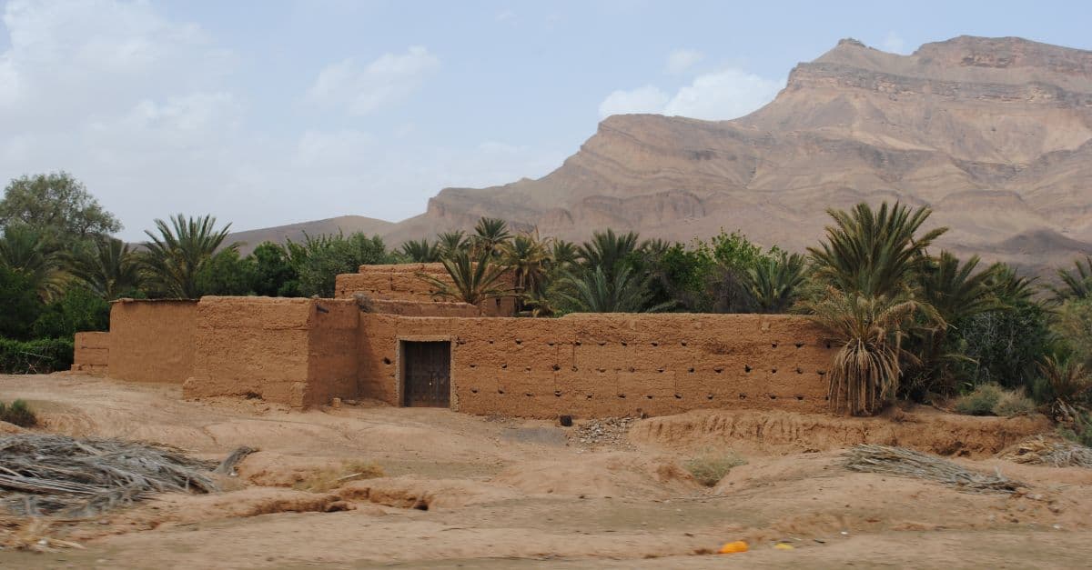 Village oublié en Afrique du Nord