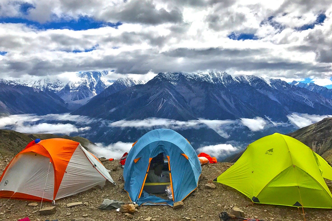 camping trip in france