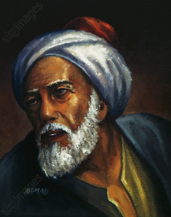 Véritable homme arabo-musulman avec barbe et turban · Creative Fabrica