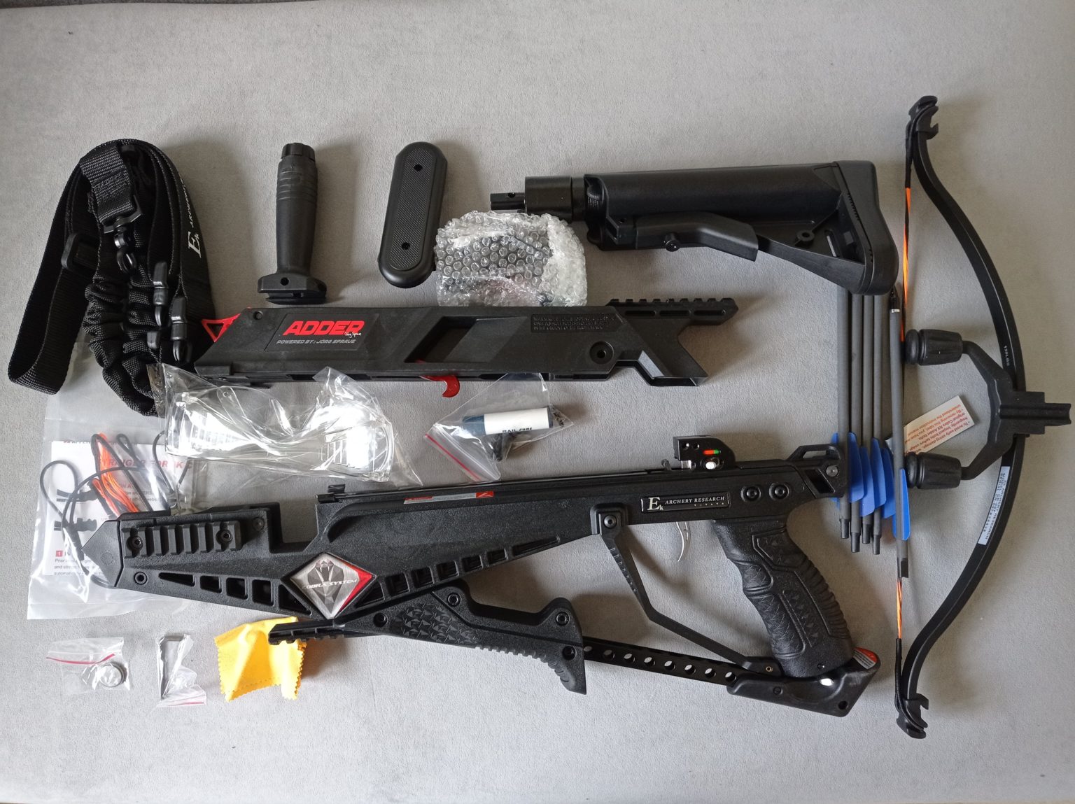 Kit De Mise à Niveau 180 Lbs (livres) Pour Arbalète Cobra Adder 2.0 Par EK Archery - Neuf