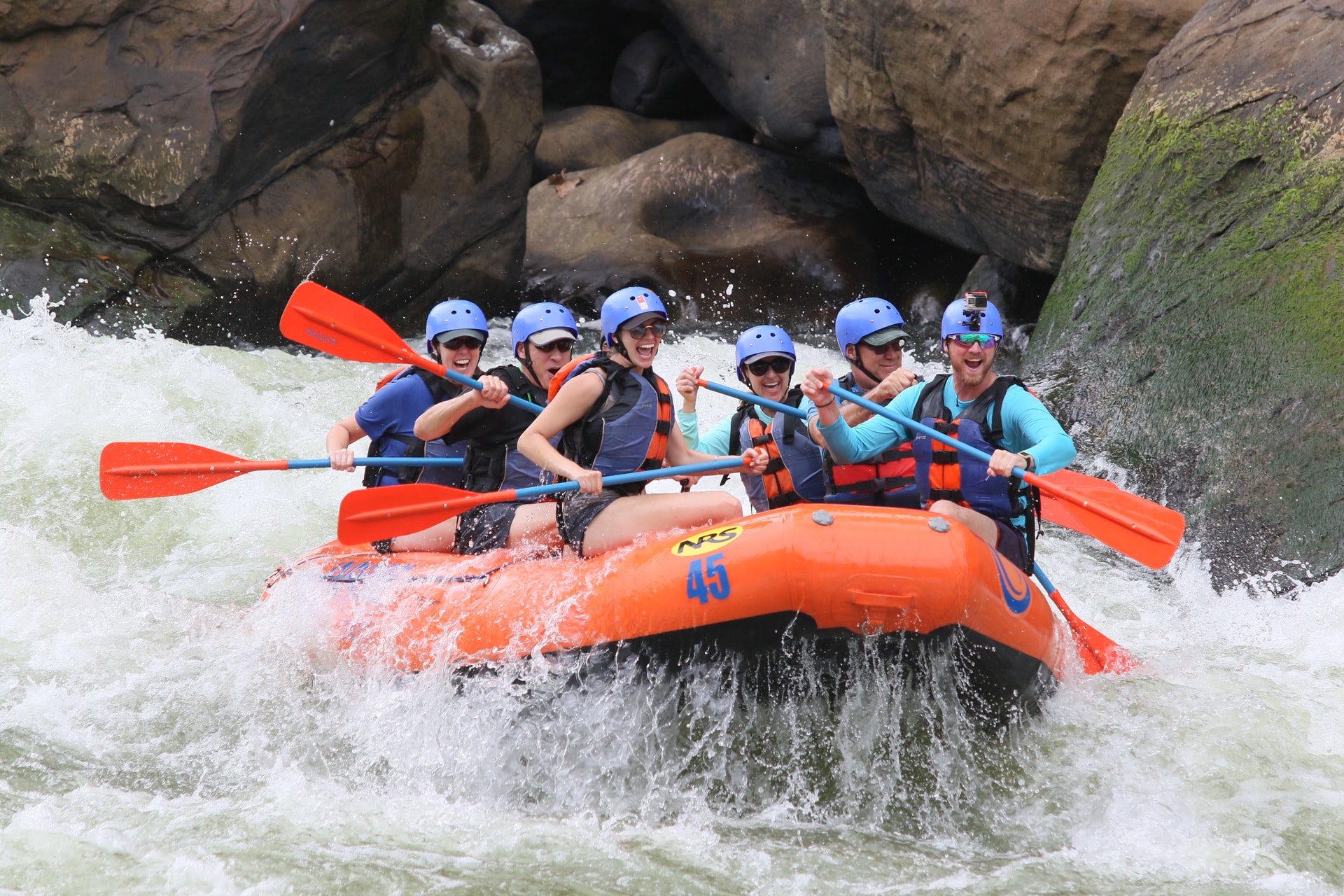 rafting