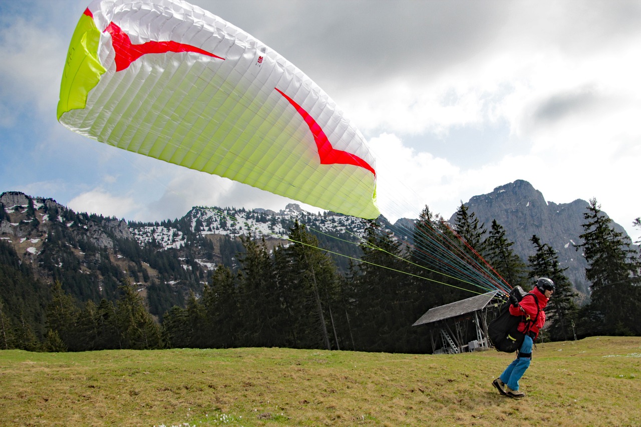 parapente sur la Dune du Pilat