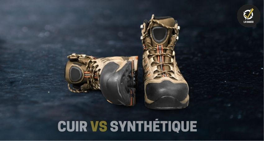 Comparaison des chaussures de randonnée : cuir vs synthétique