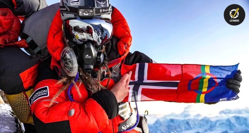 Kristin Harila gravit les 14 sommets de 8000 mètres e un temps record