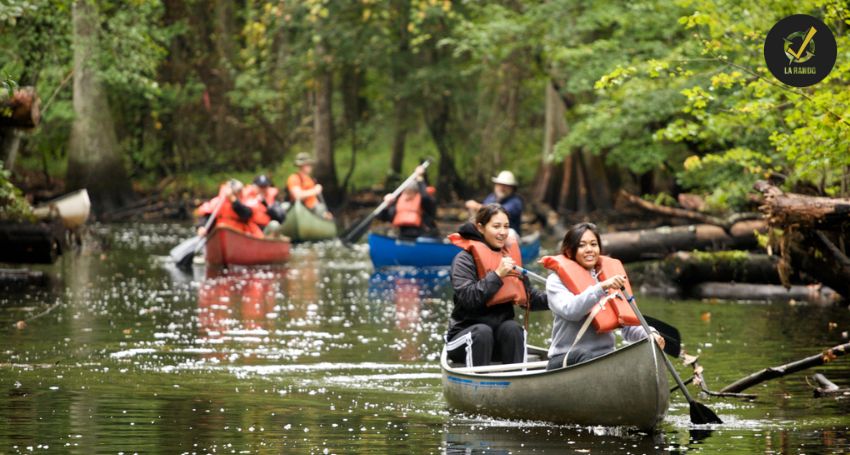 canoë en eau vive