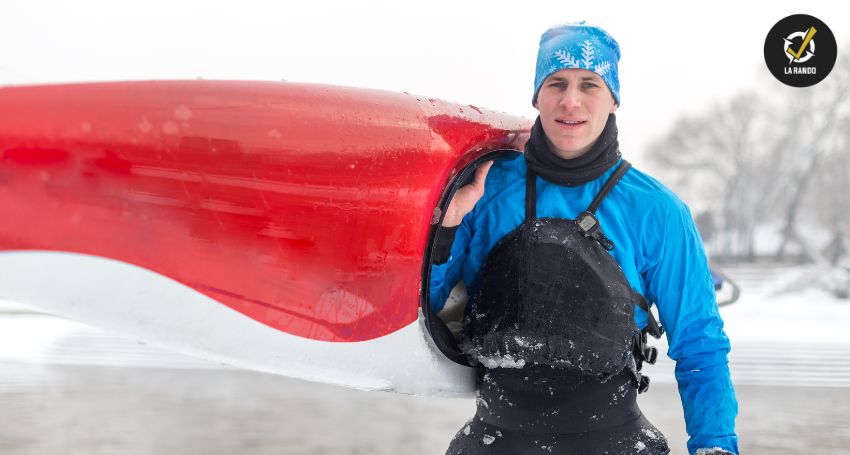 kayak en eaux froides
