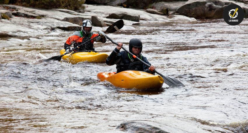 kayak en eaux vives