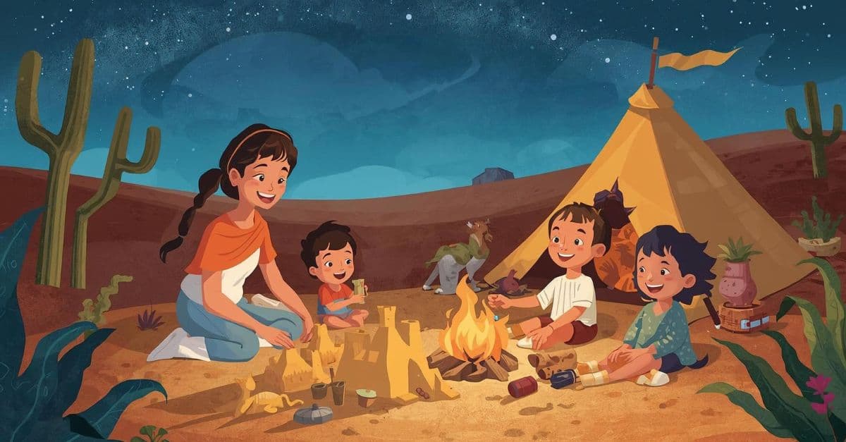 Séjour famille dans le désert : activités et bivouac adaptés