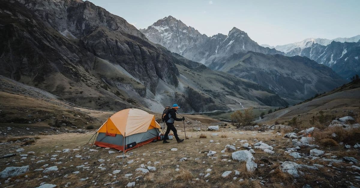 Camping nomade : voyager léger et autonome au Népal