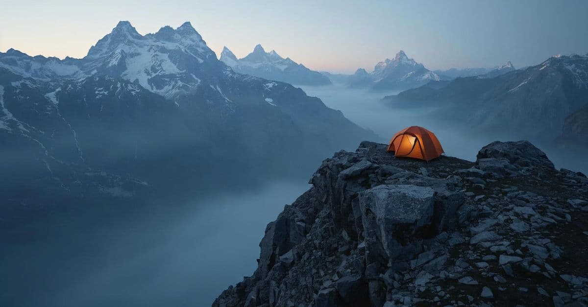 Guide pour bivouac en montagne : conseils pour débutants