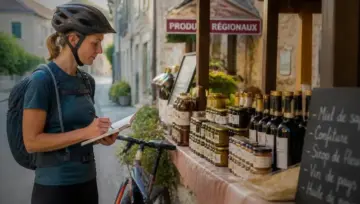 À vélo, goûter le paysage : le carnet de route gastronomique
